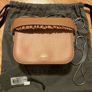 Women’s All Saints Maya Clutch Shoulder Handbag